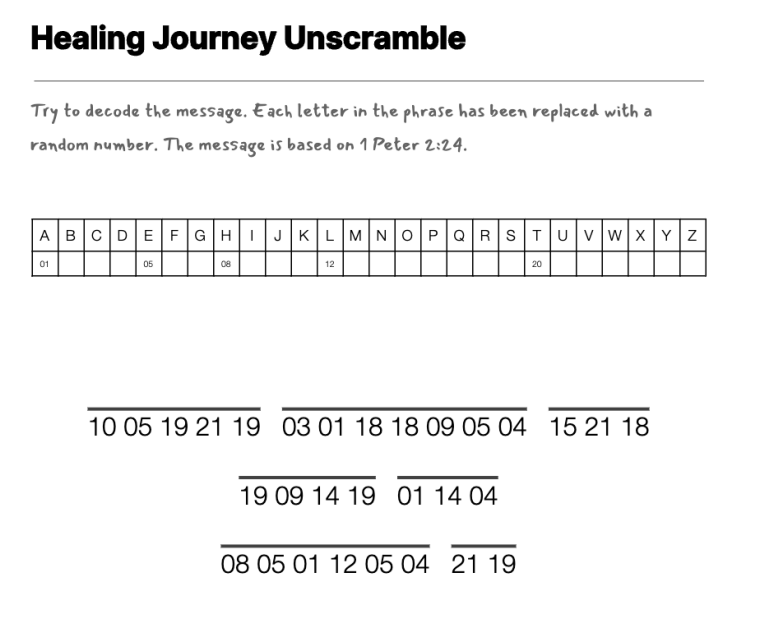 The Candy Cane cryptogram